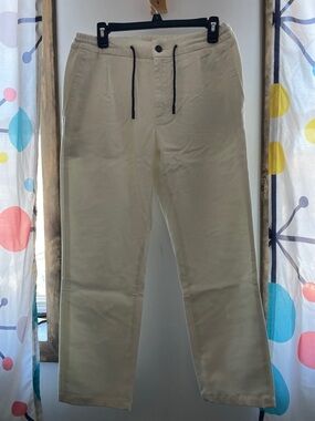 Canali Cream Drawstring Jogger Fit Black edition 50